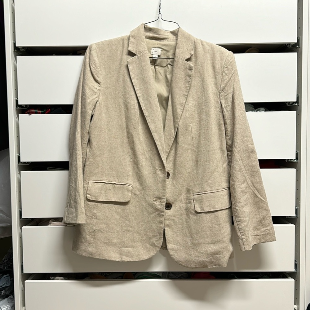 Women's Beige Blazer